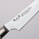 Kajin ZDP189 Damasco Terminado Migaki Petty-Utilitario 95mm Mango de Corian Incrustación turquesa - Japanny-SP