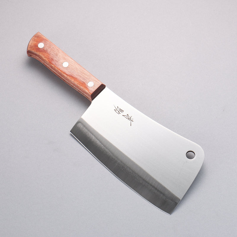Seisuke Acero Inoxidable Picador 170mm Mango de Madera de Pakka Cafe - Japanny-SP