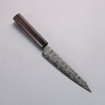 Seisuke AUS10 Espejo Cruzado Kiritsuke Petty, Utilitario 150mm Mango de Palosanto (virola: madera de pakka negro) - Japanny-SP