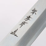 Sakai Takayuki Serie Chef Hien Acero de Plata No.3 Kengata Yanagiba 300mm Mango de Madera de ebano - Japanny-SP