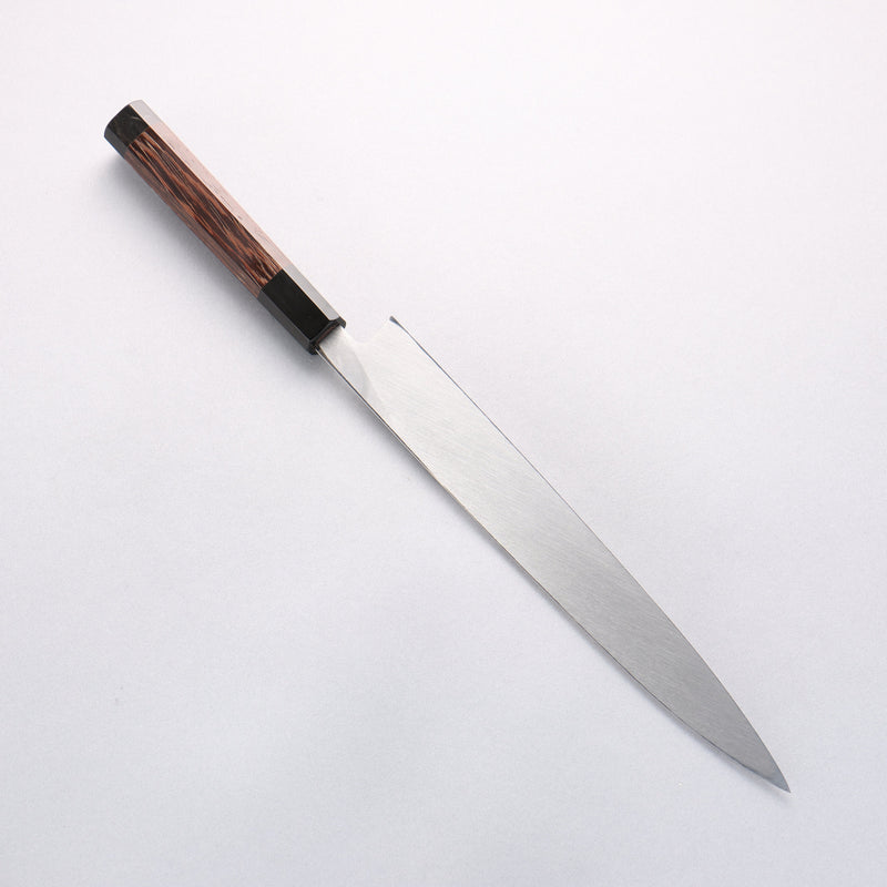 Sakai Takayuki Molibdeno Yanagiba Mango de Wenge(con anillo blanco) - Japanny-SP