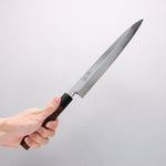 Seisuke Acero Azul Kasumitogi Yanagiba 240mm Mango de Palisandro - Japanny-SP