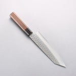 Seisuke AUS10 Damasco de 45 Capas Kiritsuke Santoku 180mm Mango de Shitan - Japanny-SP