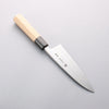 Minamoto Akitada Acero Azul No.2 Aideba 165mm Mango de Magnolia (virola: Cuerno de búfalo de agua） - Japanny-SP