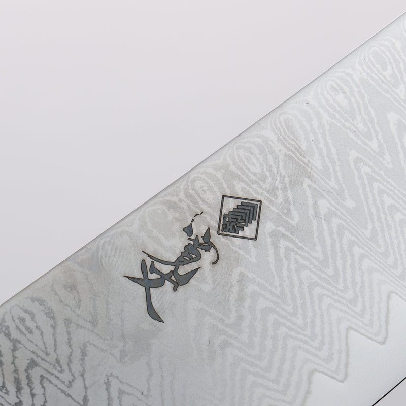 Kanjyo VG10 Damasco Gyuto 210mm Mango de Olivo - Japanny-SP