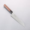 Seisuke AUS10 Damasco Santoku 180mm Mango de Shitan - Japanny-SP