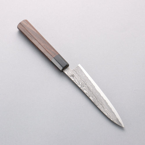 Shigeki Tanaka Harukaze SG2 Damasco Petty-Utilitario 135mm Mango de Nogal - Japanny-SP