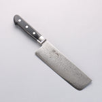 Seisuke VG10 de 33 Capas Damasco con Terminado de Espejo Nakiri 165mm Mango de Madera de Pakka Negra - Japanny-SP