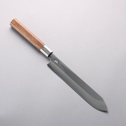 Kurotori Acero de Plata No.3 Terminado Migaki cuchillo bonito 210mm Mango de Nogal - Japanny-SP