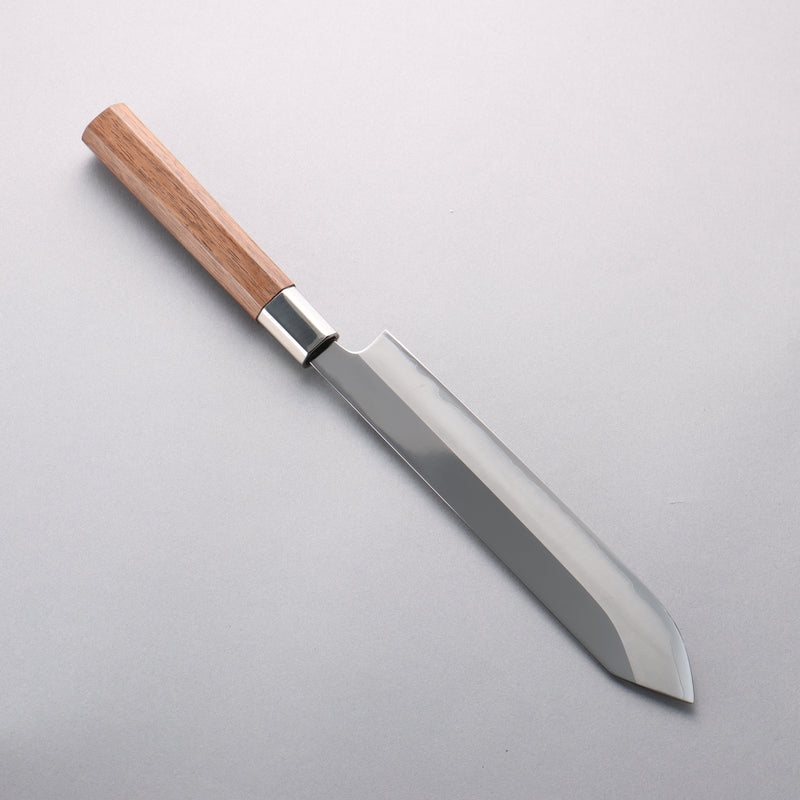 Kurotori Acero de Plata No.3 Terminado Migaki cuchillo bonito 210mm Mango de Nogal - Japanny-SP