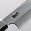 Kurotori Acero de Plata No.3 Terminado Migaki cuchillo bonito 210mm Mango de Nogal - Japanny-SP