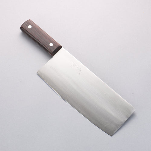 Seisuke Acero Entero Cuchillo Chino 220mm Mango de Shitan - Japanny-SP