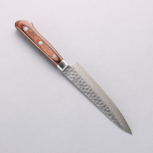 Seisuke Acero Sueco Martillado Petty-Utilitario 135mm Mango de Caoba - Japanny-SP