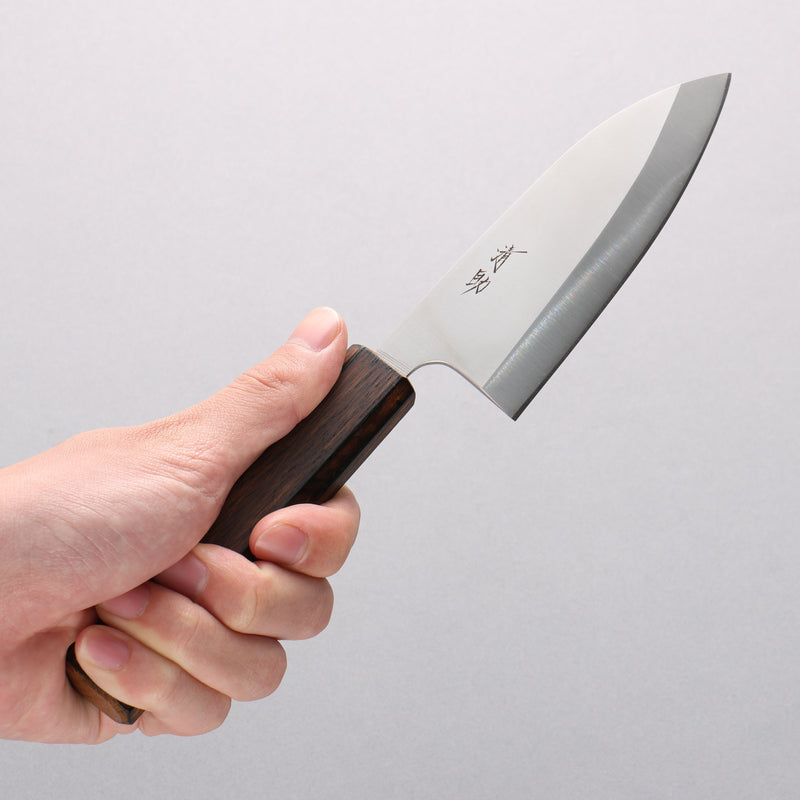 Seisuke AUS8 Deba 120mm Mango de Roble - Japanny-SP