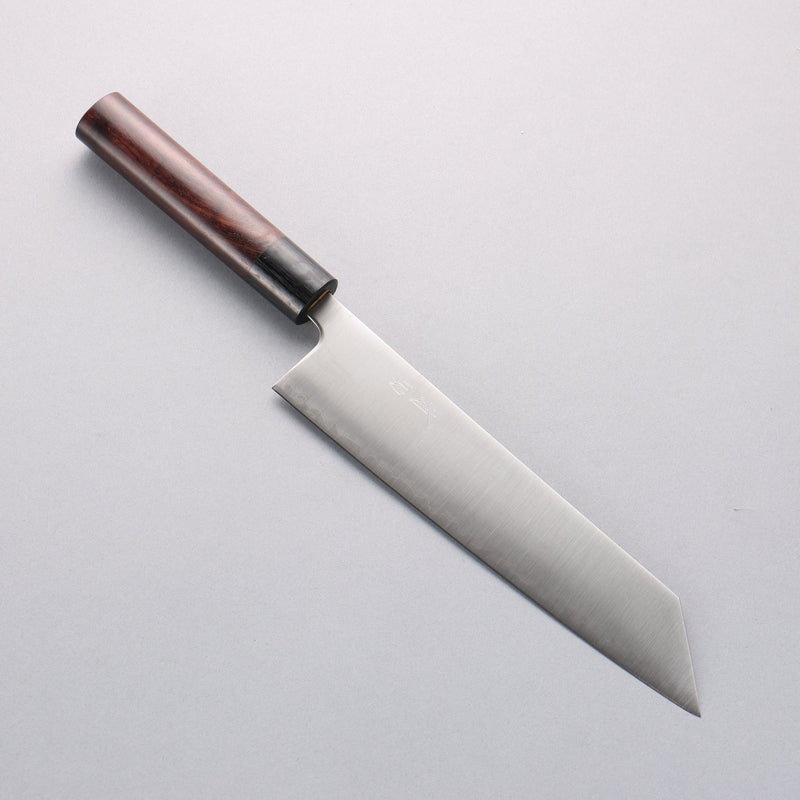 Seisuke Super Azul Kiritsuke Gyuto 210mm Mango de Palosanto (virola: madera de pakka negro) - Japanny-SP