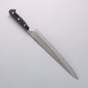 Seisuke AUS8 Martillado Sujihiki 240mm Mango de Madera de Pakka Negra - Japanny-SP