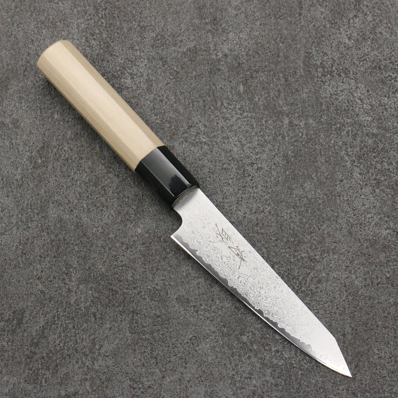 Seisuke VG10 Damasco Kiritsuke Petty, Utilitario 120mm Mango de Magnolia - Japanny-SP