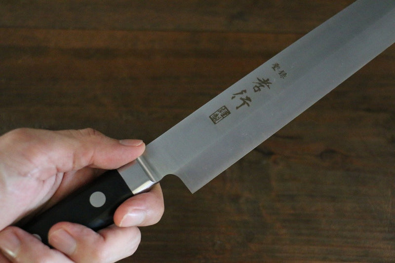 Sakai Takayuki Gran Chef [Para zurdos] Acero Sueco Kiritsuke Yanagiba  260mm  con Funda - Japanny-SP