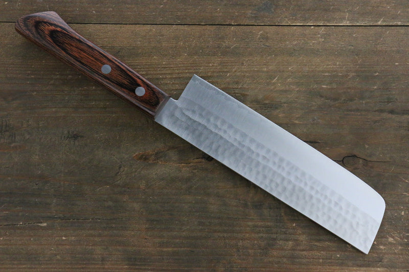 Kunihira VG1 Martillado Usuba  165mm Mango de Caoba - Japanny-SP