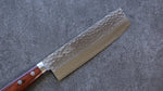 Kunihira Kokuryu VG10 Martillado Usuba  165mm Mango de Caoba - Japanny-SP