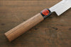 Shigeki Tanaka VG10 Damasco Sakimaru Takohiki 300mm Mango de Nogal - Japanny-SP