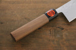 Shigeki Tanaka Acero Azul No.2 Damasco Nakiri  165mm Mango de Nogal - Japanny-SP