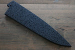 Kuroishime Magnolia Funda para 210mm Gyuto con Clavija de madera contrachapada Kaneko - Japanny-SP