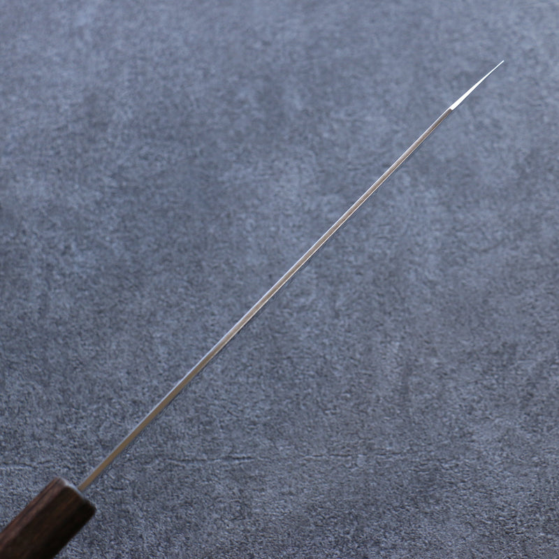 Kanetsune Ichizu VG10 Kiritsuke Gyuto  210mm Mango de Madera de Pakka Cafe - Japanny-SP