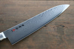 Kanetsune VG10 de 33 Capas Damasco Gyuto  240mm Mango de Plastico - Japanny-SP