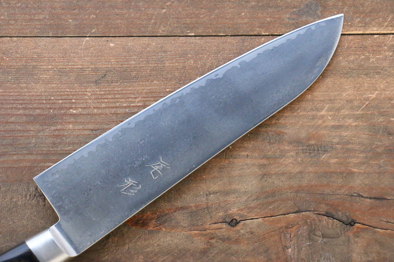 Shungo Ogata SG2 Damasco Santoku 180mm Mango de - Japanny-SP