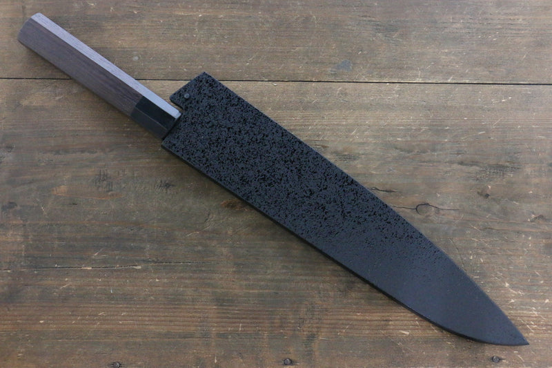 Kuroishime Magnolia Funda para Gyuto Con Clavija de madera contrachapada 270mm Houei - Japanny-SP