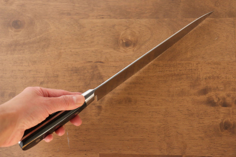 Iseya Molibdeno Gyuto  210mm Mango de Madera de Pakka Negra - Japanny-SP