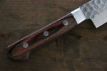 Seisuke VG10 de 17 Capas Damasco Sujihiki  240mm Mango de Caoba - Japanny-SP