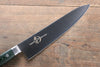 Sakai Takayuki Gran Chef Gran Chef Acero Sueco Gyuto 210mm Mango de Micarta verde - Japanny-SP