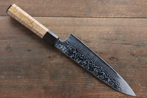 Sukenari ZDP189 Damasco Gyuto  210mm Mango de Marronnier - Japanny-SP