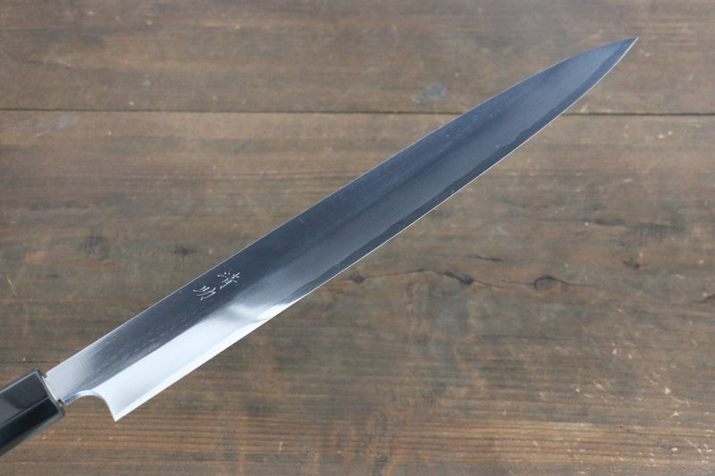 Seisuke Acero Blanco No.2 Yanagiba  300mm Mango de Shitan - Japanny-SP