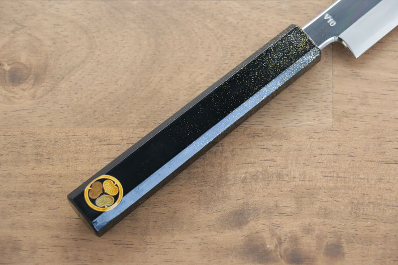 Seisuke VG10 Sakimaru Takohiki  300mm Mango de Laquerado de arce vivo (Kamon) - Japanny-SP