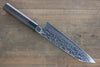 Sukenari ZDP189 Damasco Kiritsuke Gyuto  210mm Mango de Shitan - Japanny-SP