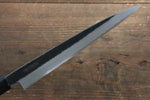 Takayuki Iwai Acero Azul No.2 Kurouchi Yanagiba  210mm Mango de Shitan - Japanny-SP