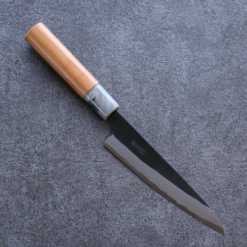Nao Yamamoto Acero Blanco No.2 Kurouchi Petty-Utilitario  135mm Mango de Cerezos Floreciendo - Japanny-SP