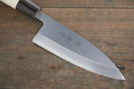 Sakai Takayuki Kasumitogi White Steel Oukaranman engraving Deba - Japanny-SP