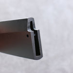 Negro Magnolia Funda para 150mm Deba con Clavija de madera contrachapada Kaneko - Japanny-SP