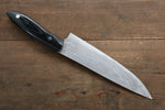 Kazuo Nomura Acero Blanco No.2 Damasco Gyuto  180mm Mango de Micarta - Japanny-SP