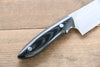 Kazuo Nomura Acero Blanco No.2 Damasco Gyuto  180mm Mango de Micarta - Japanny-SP
