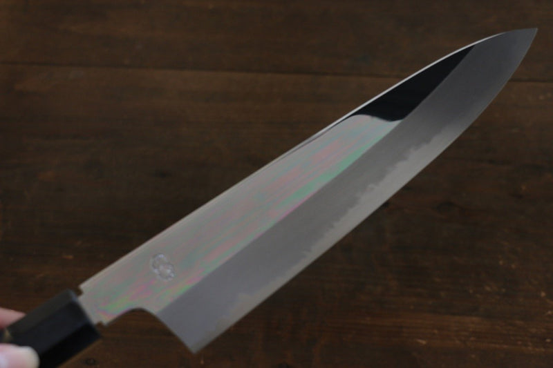 Choyo Acero Blanco Terminado de Espejo Gyuto  210mm Mango de Magnolia - Japanny-SP