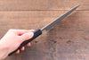 Nao Yamamoto SG2 Damasco Negro Petty-Utilitario  140mm Mango de Shitan - Japanny-SP