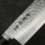 Kanetsune VG1 Martillado Nakiri 165mm Mango de Madera de Pakka Negra - Japanny-SP
