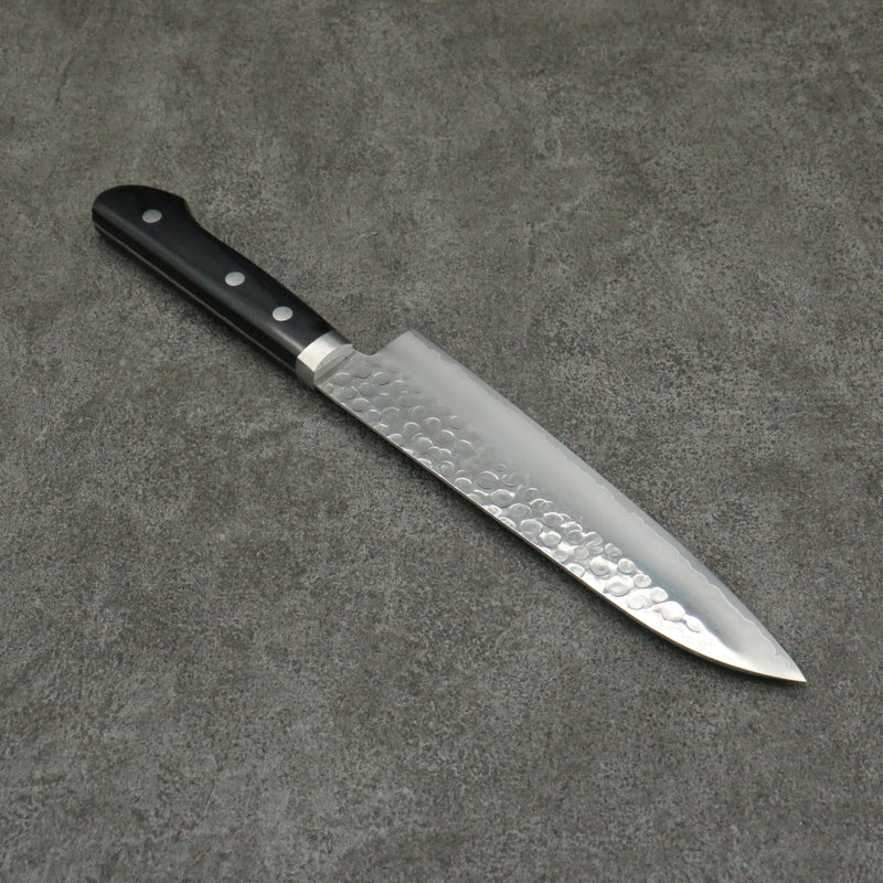 Kanetsune VG1 Martillado Gyuto 180mm Mango de Madera de Pakka Negra - Japanny-SP