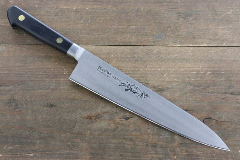 Misono Acero Sueco Grabado de Ume Gyuto  210mm - Japanny-SP