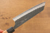 Masakage Koishi Super Azul Terminado Negro Bunka  165mm Mango de Cerezo Americano - Japanny-SP